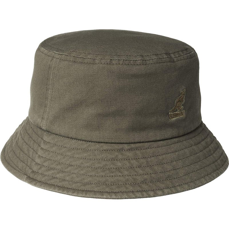 Kangol Washed Bucket Hat Smog, Small - Image 2